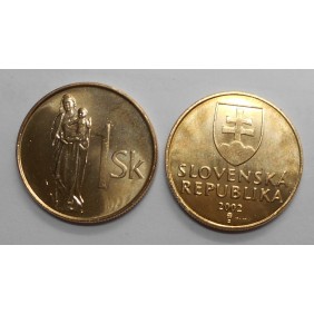 SLOVAKIA 1 Koruna 2002