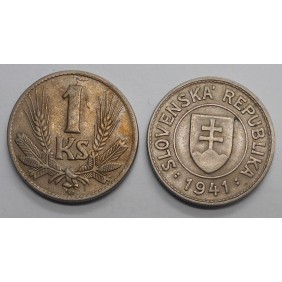 SLOVAKIA 1 Koruna 1941
