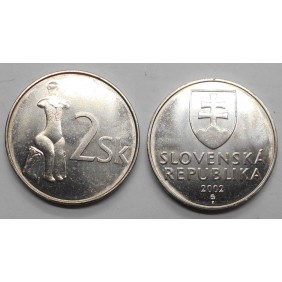 SLOVAKIA 2 Koruna 2002