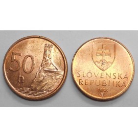 SLOVAKIA 50 Halierov 1998