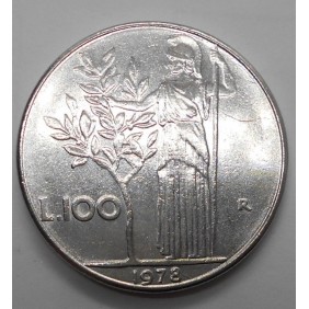 100 Lire 1978 Sbarretta...