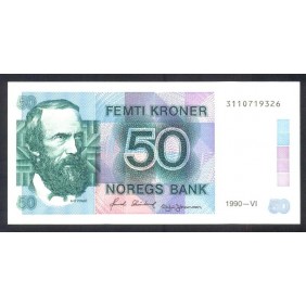 NORWAY 50 Kroner 1990