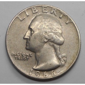 USA Washington Quarter 1966
