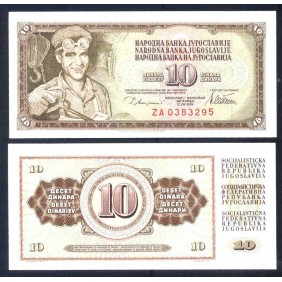 YUGOSLAVIA 10 Dinara 1978...