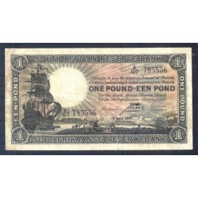 SOUTH AFRICA 1 Pound 1941