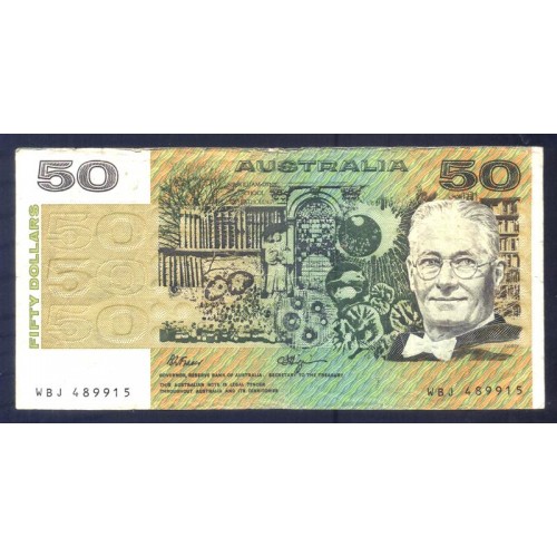 AUSTRALIA 50 Dollars 1985