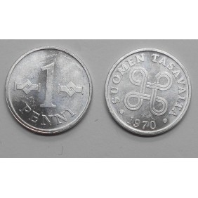 FINLAND 1 Penni 1970