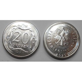POLAND 20 Groszy 2020