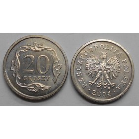 POLAND 20 Groszy 2004