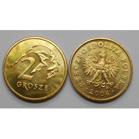 POLAND 2 Grosze 2004