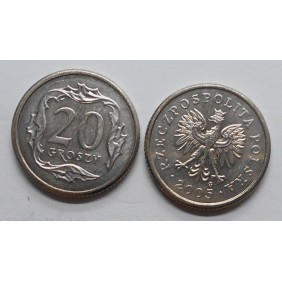 POLAND 20 Groszy 2005