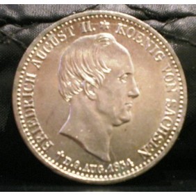 SAXONY/ALBERTINE 1/3 Thaler...