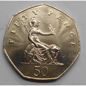 GREAT BRITAIN 50 New Pence...