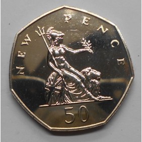 GREAT BRITAIN 50 Pence 1984