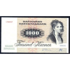 DENMARK 1000 Kroner 1992