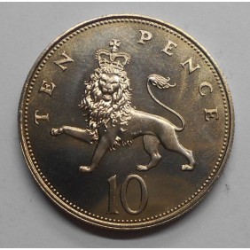 GREAT BRITAIN 10 Pence 1984