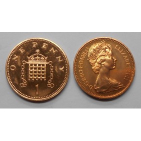 GREAT BRITAIN 1 Penny 1984