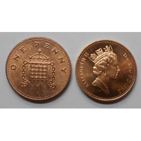GREAT BRITAIN 1 Penny 1990
