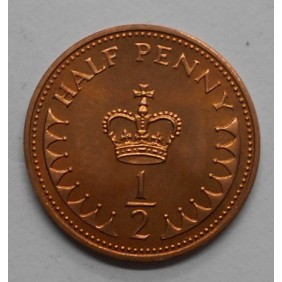 GREAT BRITAIN 1/2 Penny 1984