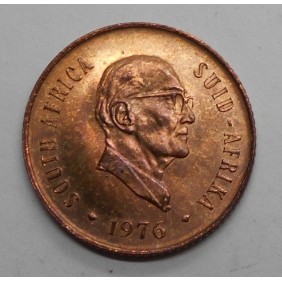 SOUTH AFRICA 2 Cents 1976...