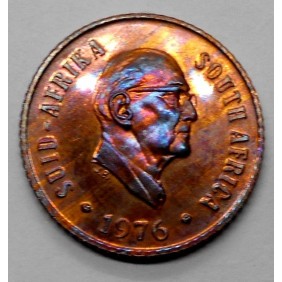 SOUTH AFRICA 1 Cent 1976...