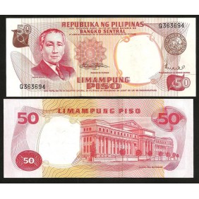 PHILIPPINES 50 Piso 1969