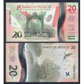 MEXICO 20 Pesos 06.01.2021...