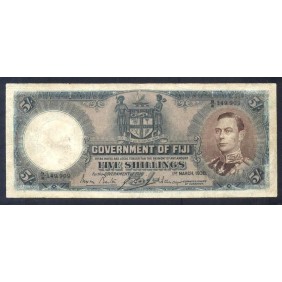 FIJI 5 Shillings 1938