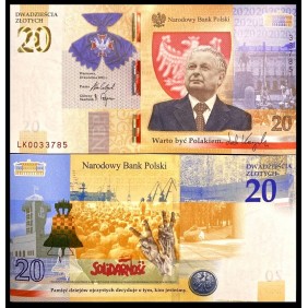 POLAND 20 Zlotych 2021...