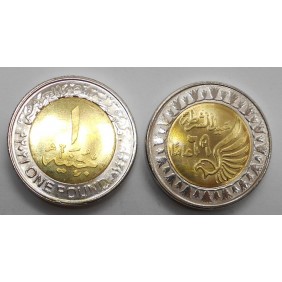 EGYPT 1 Pound 2021 Police DAY