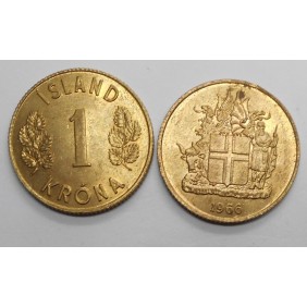 ICELAND 1 Krona 1966