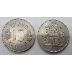 ICELAND 10 Kronur 1973