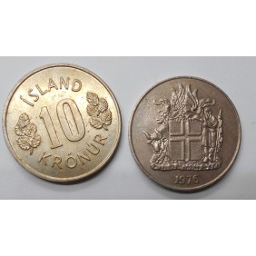 ICELAND 10 Kronur 1976