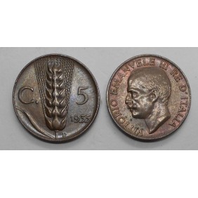 5 Centesimi 1935