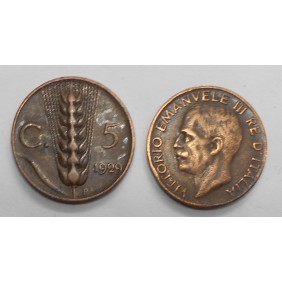 5 Centesimi 1929