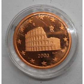 ITALIA 5 Euro Cent 2003 PROOF