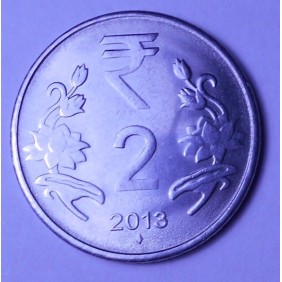 INDIA 2 Rupees 2013 B
