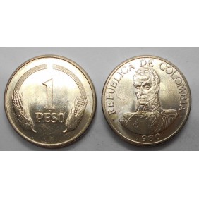 COLOMBIA 1 Peso 1980