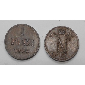 FINLAND 1 Penni 1900