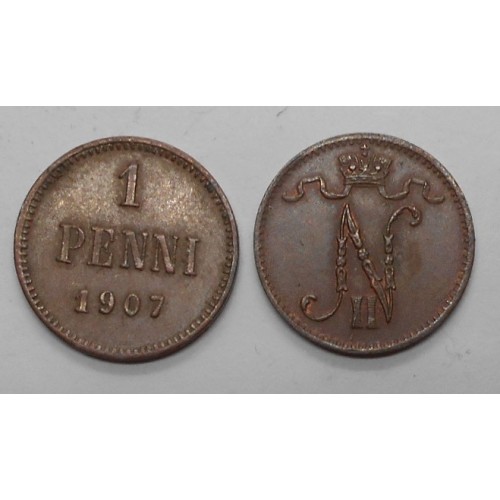 FINLAND 1 Penni 1907