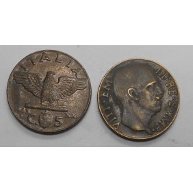 5 CENTESIMI IMPERO 1943