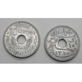 TUNISIA 10 Centimes 1941