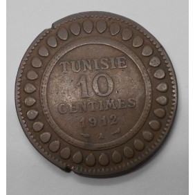 TUNISIA 10 Centimes 1912