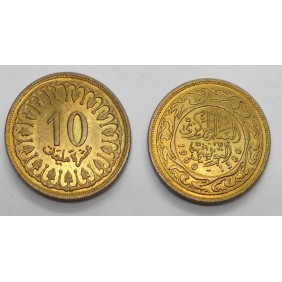 TUNISIA 10 Millim 1960