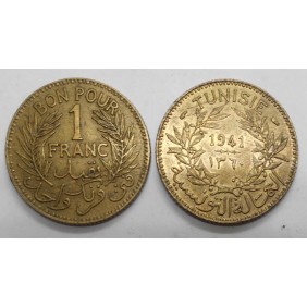 TUNISIA 1 Franc 1941