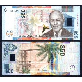 BAHAMAS 50 Dollars 2019 Hybrid
