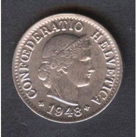 SWITZERLAND 5 Rappen 1948