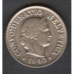 SWITZERLAND 5 Rappen 1940