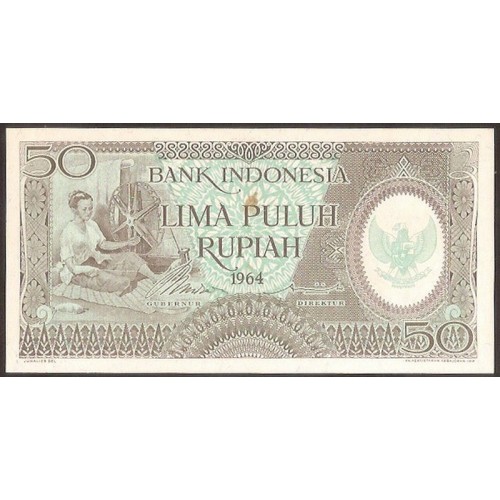 INDONESIA 50 Rupiah 1964