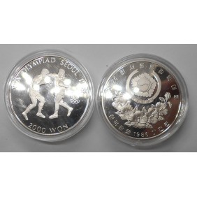 SOUTH KOREA 2000 Won 1986...